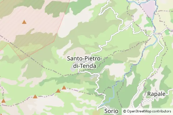 Mapa Santo-Pietro-di-Tenda