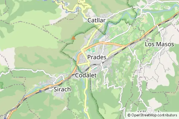 Mapa Prades