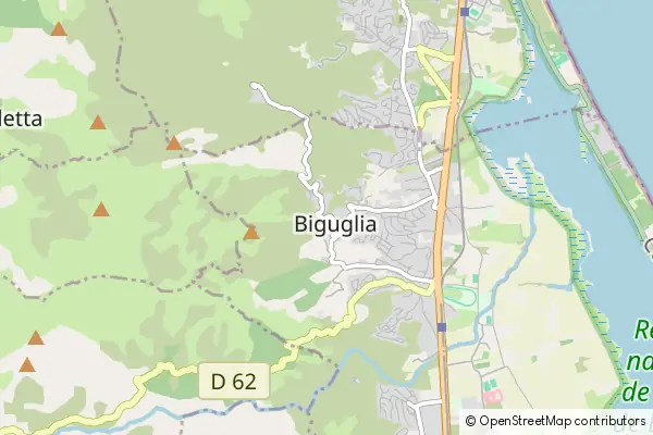 Mapa Biguglia