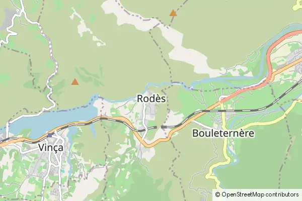 Mapa Rodès