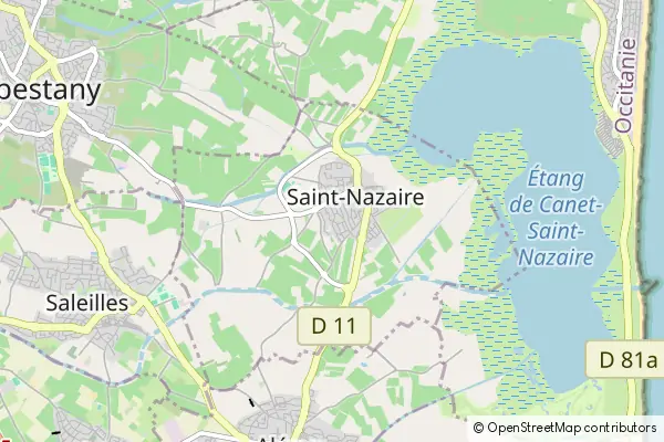 Mapa Saint-Nazaire