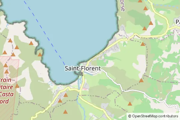 Mapa Saint-Florent