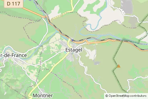 Mapa Estagel