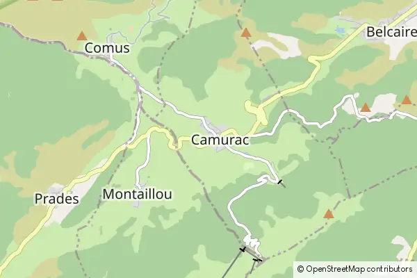 Mapa Camurac