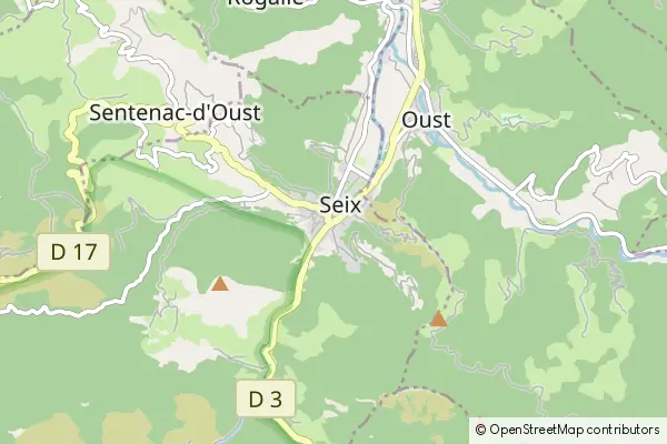 Mapa Seix