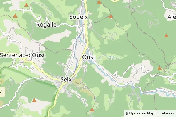 Mapa Oust