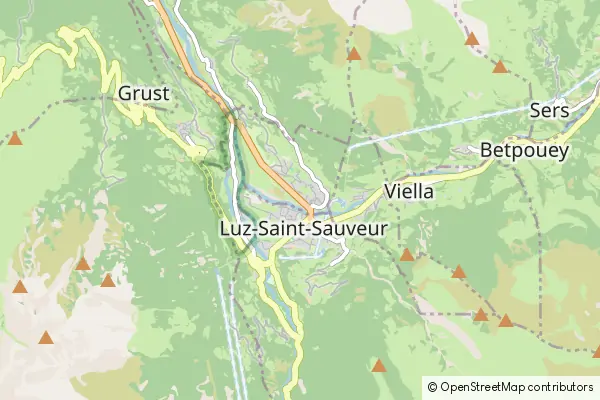 Mapa Esquièze-Sère