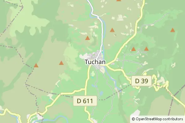 Mapa Tuchan