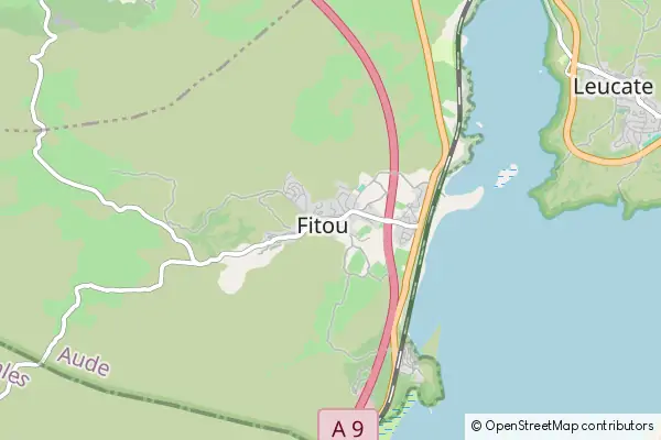 Mapa Fitou