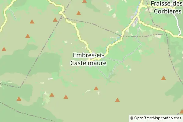 Mapa Embres-et-Castelmaure