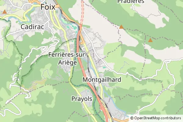 Mapa Montgaillard