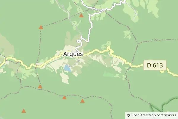 Mapa Arques