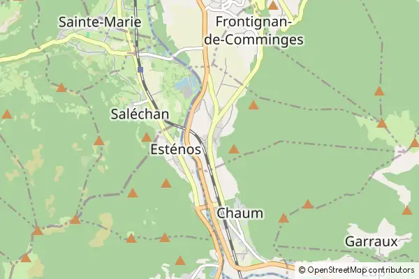 Mapa Fronsac