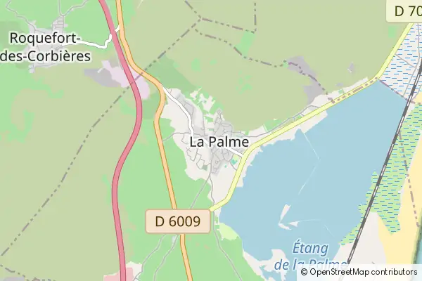 Mapa La Palme