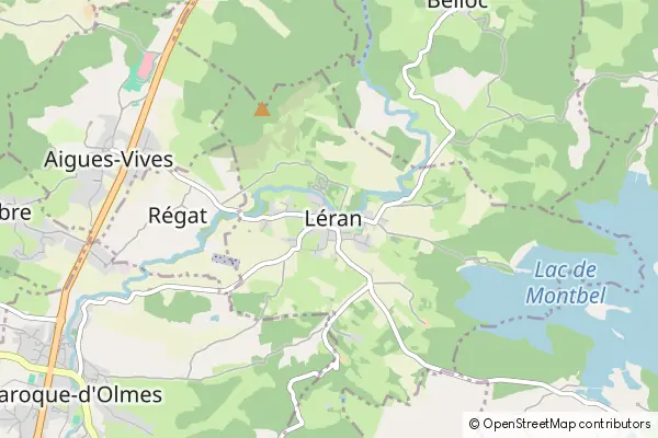 Mapa Léran