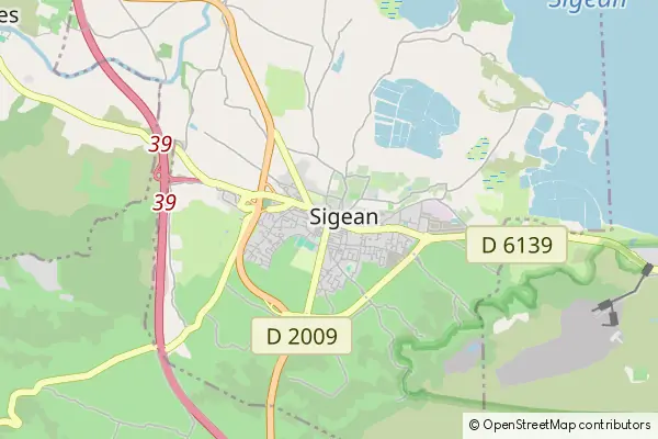 Mapa Sigean