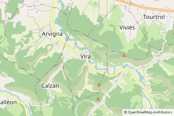 Mapa Vira