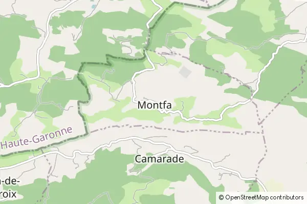 Mapa Montfa