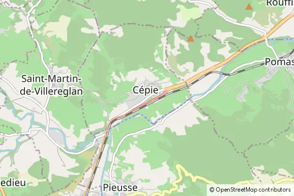 Mapa Cépie