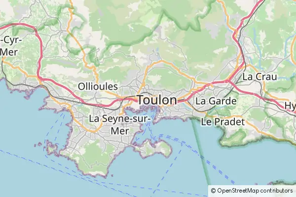 Mapa Tulon