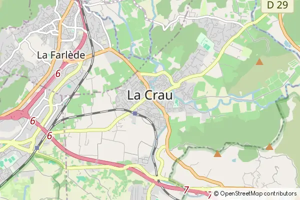 Mapa La Crau