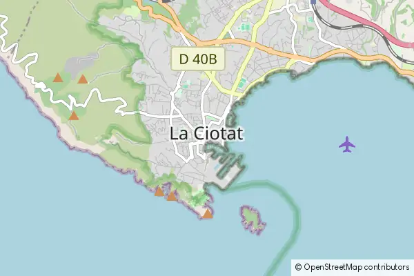 Mapa La Ciotat