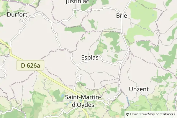 Mapa Esplas