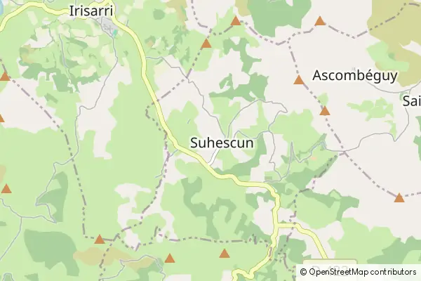 Mapa Suhescun