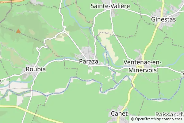 Mapa Paraza