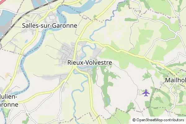 Mapa Rieux