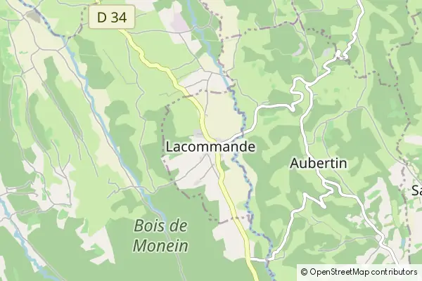 Mapa Lacommande