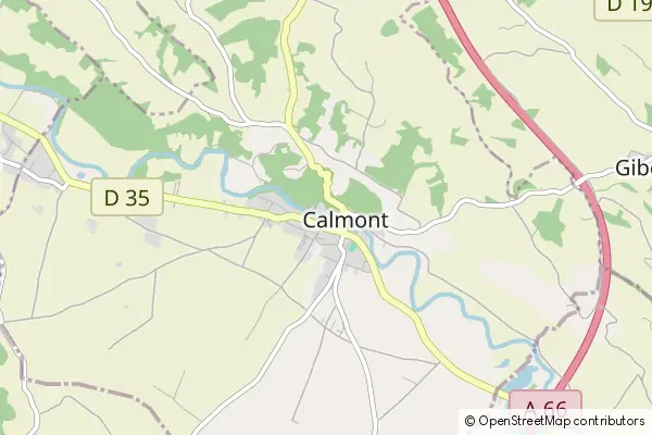 Mapa Calmont