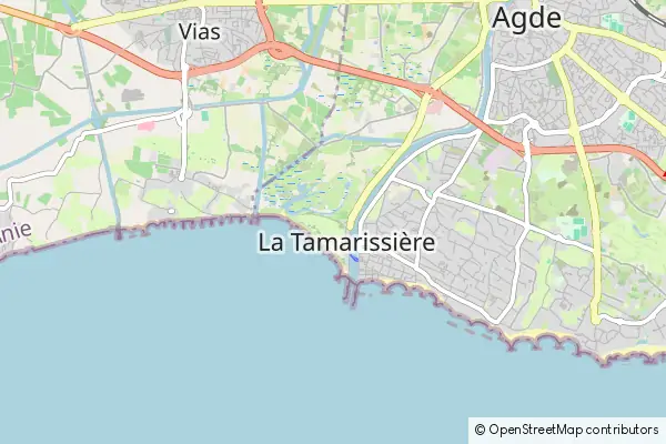 Mapa La Tamarissière