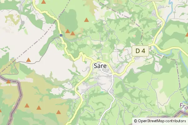 Mapa Sare