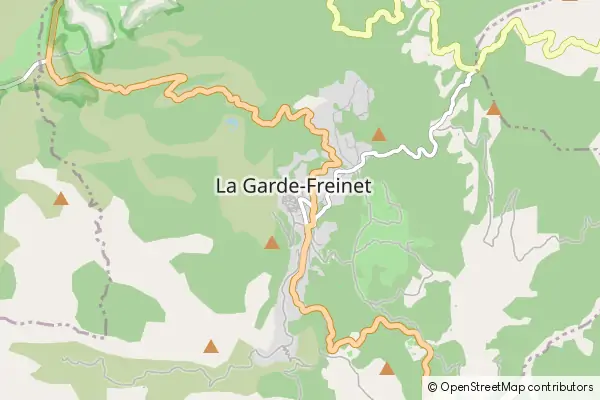 Mapa La Garde-Freinet