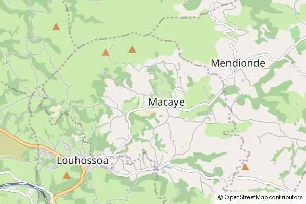 Mapa Macaye