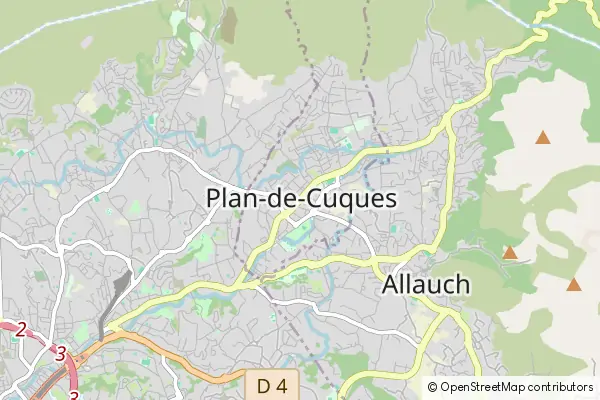 Mapa Plan De Cuques