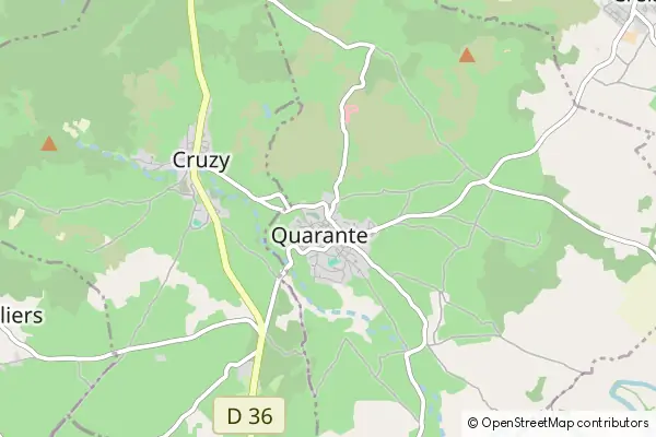 Mapa Quarante