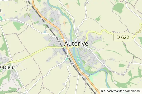 Mapa Auterive