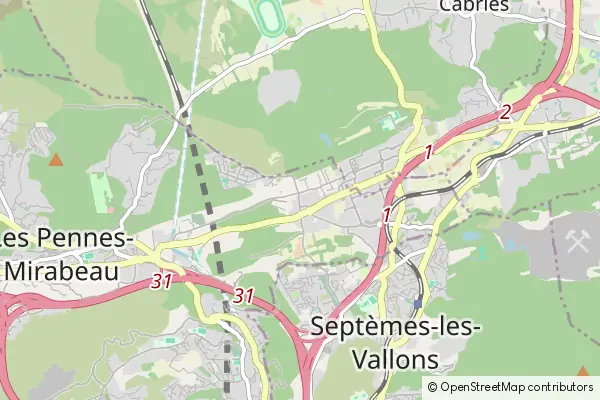 Mapa Plan de Campagne