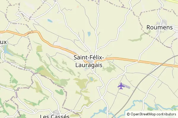 Mapa Saint-Félix-Lauragais