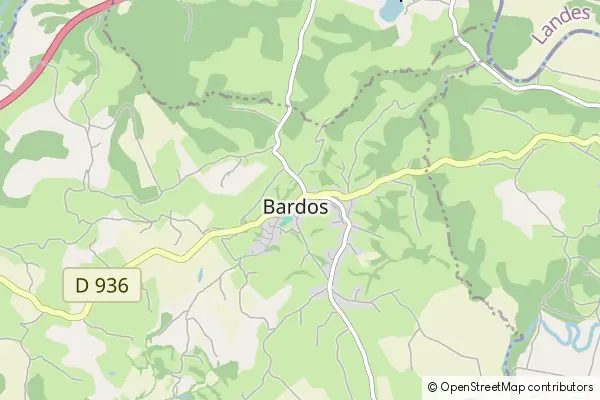 Mapa Bardos