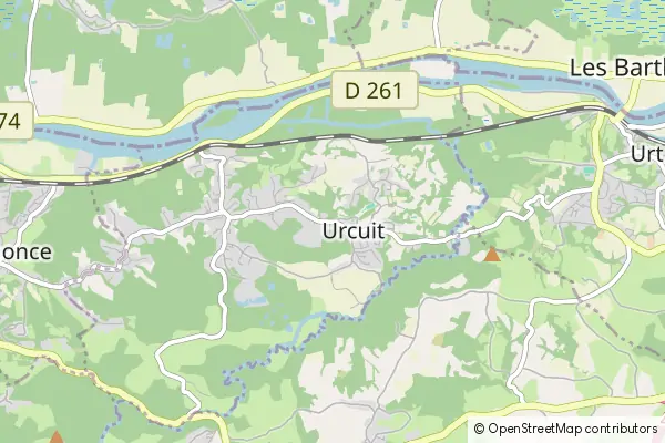 Mapa Urcuit