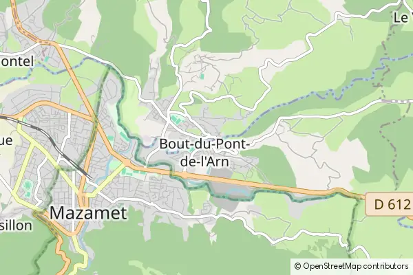 Mapa Pont-de-Larn