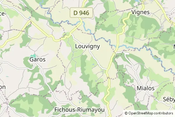 Mapa Louvigny