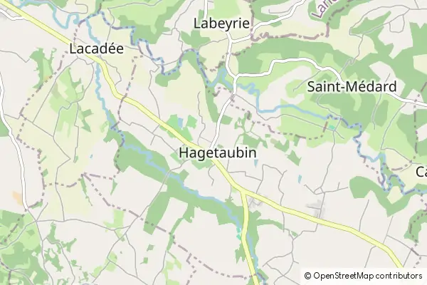 Mapa Hagetaubin