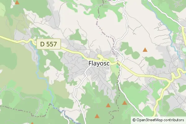 Mapa Flayosc