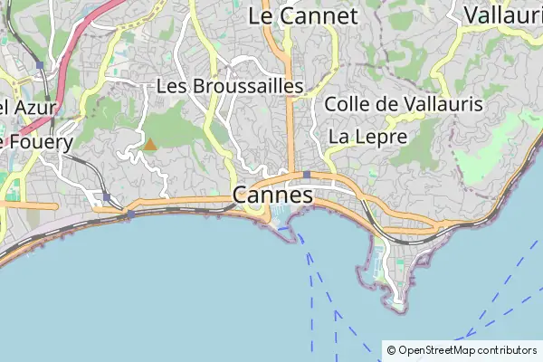 Mapa Cannes