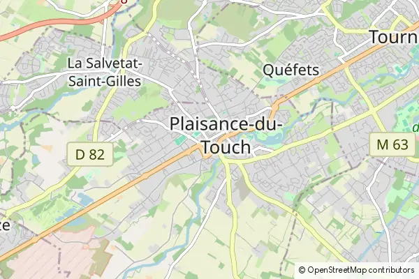 Mapa Plaisance-du-Touch