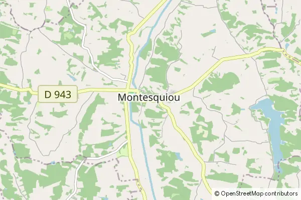 Mapa Montesquiou